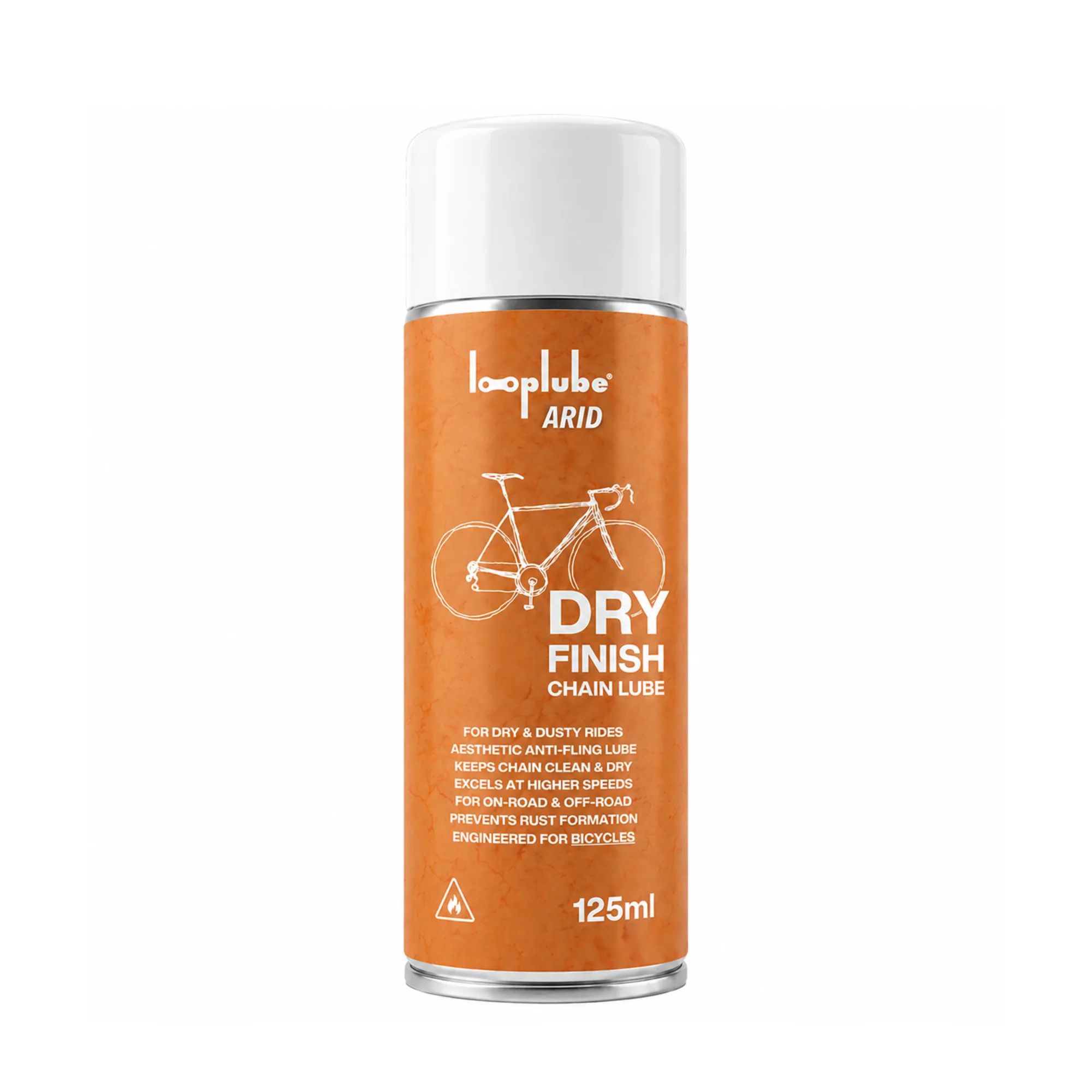 Looplube ARID - DRY Finish Bicycle Chain Lube Spray 125mL